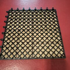 未使用のウッド調ジョイントタイルの画像