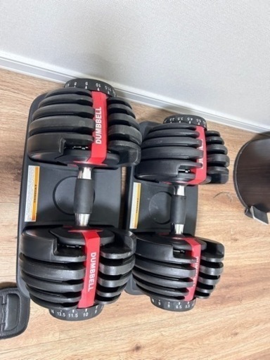 ダンベル、インクラインベンチ