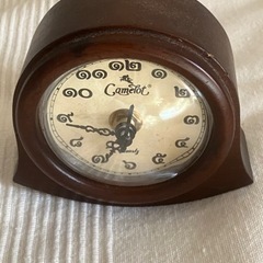 キャメロット　 タイ文字盤　置き時計の画像