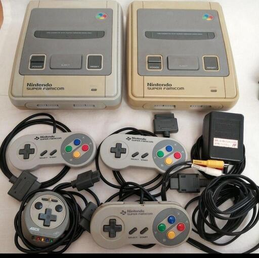 Nintendo スーパーファミコン本体 コントローラー ACアダプター