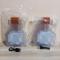 【新品】ドット ポーションライト ポーションボトル型LEDライト 2個セットの画像