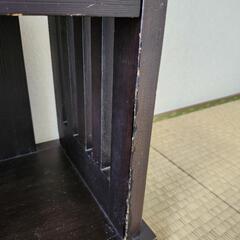 =終了しました=【古道具】ステンドグラス飾り棚の画像