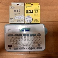 TEPRA本体　テープ2個