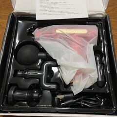電動マッサージ器（ハンディガン　筋膜リリースガン）新品の画像