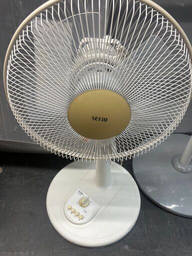 ☆中古￥1,500！YAMAZEN　扇風機　家電　KMT-J305(W)型　2016年製　【BE092】