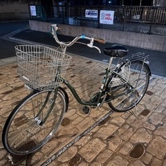自転車 前輪パンクしてます