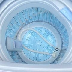 NO58❗️ 福岡市内配送設置無料 AQUA 4．5kg全自動洗濯機 keyword キーワードピンク AQW-S4E4(KP)の画像