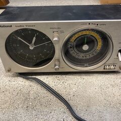 ☆中古￥3,000！ナショナルオーディオダイマー61　家具　置時...