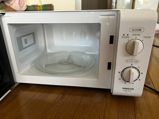 電子レンジ YRB-207(W) 販売します。 取引予定(5月28日)