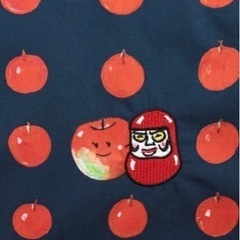 graniph だるまちゃんとりんごんちゃんシャツ　ユニセックスSの画像