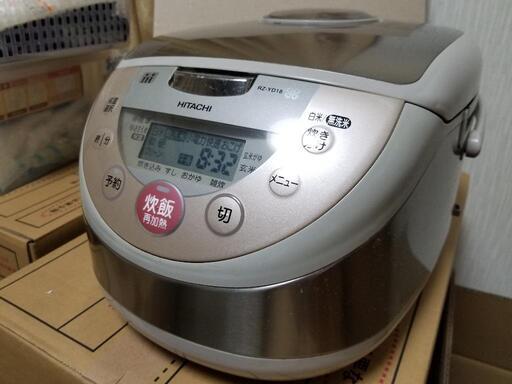 【受け渡し者決定済】家電 キッチン家電 炊飯器　（日立１０号炊き、厚釜）