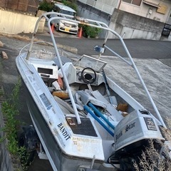 船舶トレーラー付き ¥200000→値下げの画像