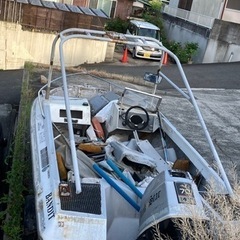 船舶トレーラー付き ¥200000→値下げの画像