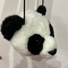 【10月末まで】子供用品　パンダ　ポシェット　動物　おもちゃ おもちゃ ぬいぐるみの画像