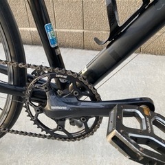 自転車　クロスバイク⭐︎美品⭐︎カスタムの画像