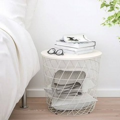 【お譲り先決定】IKEA リビングテーブル　収納付き