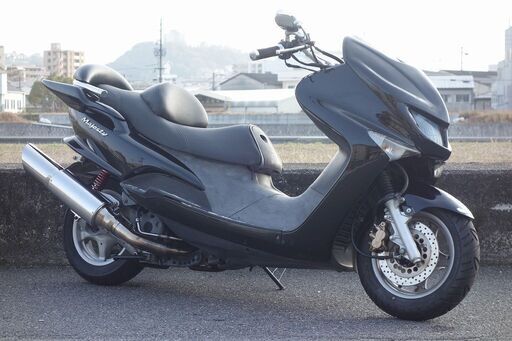 【9月末まで期間限定値下げ】バイク　原付二種スクーター　ヤマハ　マジェスティ125Fi　フルカスタム　実動車　簡易整備済み　通勤通学　デリバリー車などに