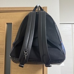 coach リュックサック　迷彩　レザーの画像