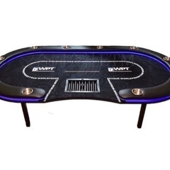 LEDポーカーテーブル レア WPTブラックデザイン の画像