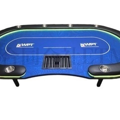 新品未使用 LEDポーカーテーブル レア WPTブルーデザイン