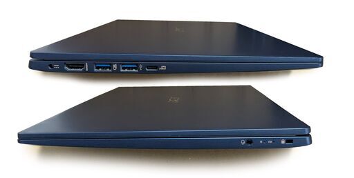 【美品】【箱・付属品完備】世界最軽量 acer Swift 5/990g/15.6型 タッチパネル /Core i5/8GB/512G