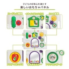 ベビーサークル　はらぺこあおむし　折りたたみの画像