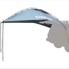 Kingcamp　キングキャンプ☆　カーサイドタープ