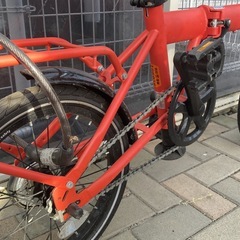 サイクルベース朝日 エマージェンシーバイク 折り畳み自転車 定価27000円の画像