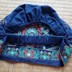 インド刺繍ヘアバンドの画像