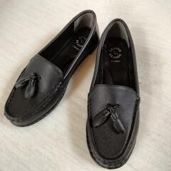 本皮ローファー　23.5の画像