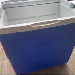 Coleman ミニクーラーボックス 青の画像