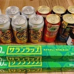 発泡酒他飲み物と日用品