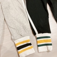 【新品】しまむら　キッズ　ラインパンツ　2本セットの画像