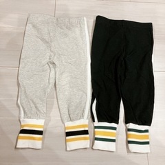 【新品】しまむら　キッズ　ラインパンツ　2本セットの画像