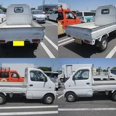 スズキ　キャリートラック　走行距離４万km台　エアコン　パワステ　車検付き　機関良好　ETC 軽トラ　書類完備　乗って帰れますの画像