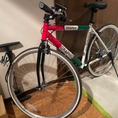 自転車　ロードバイクの画像