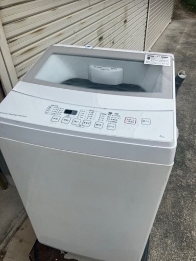 ニトリ洗濯機6kg 2019年