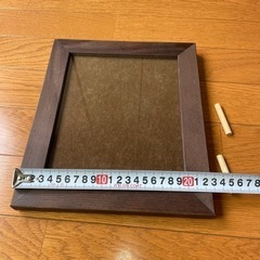 アンティーク額縁(フォトフレーム)木製の画像