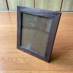 アンティーク額縁(フォトフレーム)木製の画像
