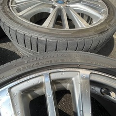 アルミホイール　
車のパーツ タイヤ、ホイールの画像