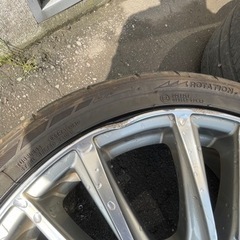 アルミホイール　
車のパーツ タイヤ、ホイールの画像