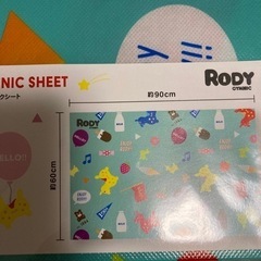 新品　レジャーシート　ロディ　ピクニックシートの画像