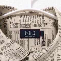 【約60%OFF】POLO BCS メンズ 半袖シャツ 英字 ベージュの画像