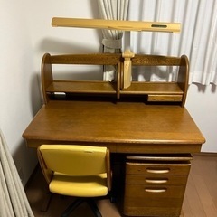 浜本工芸　学習机5点セット