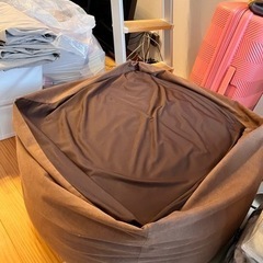 家具 ソファ 無印良品　ビーズソファ