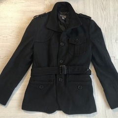 Ｈ＆Ｍメンズショートコート　黒　 