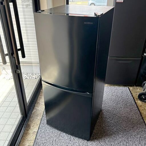 アイリス ノンフロン2ドア冷蔵庫 IRSD-14A-B 142L 2022年製 札幌 東区 店頭引取り歓迎