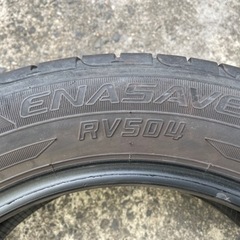 517-2)215/60R17 ダンロップ エナセーブ RV504 中古1本のみの画像
