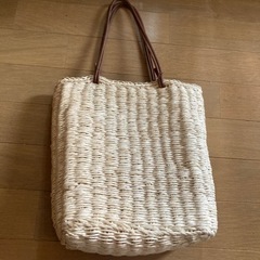 かご バッグ トートバッグの画像