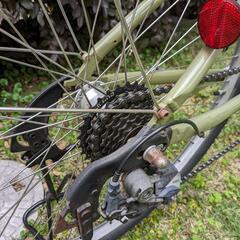 ルイガノ自転車　26インチ7段変速の画像